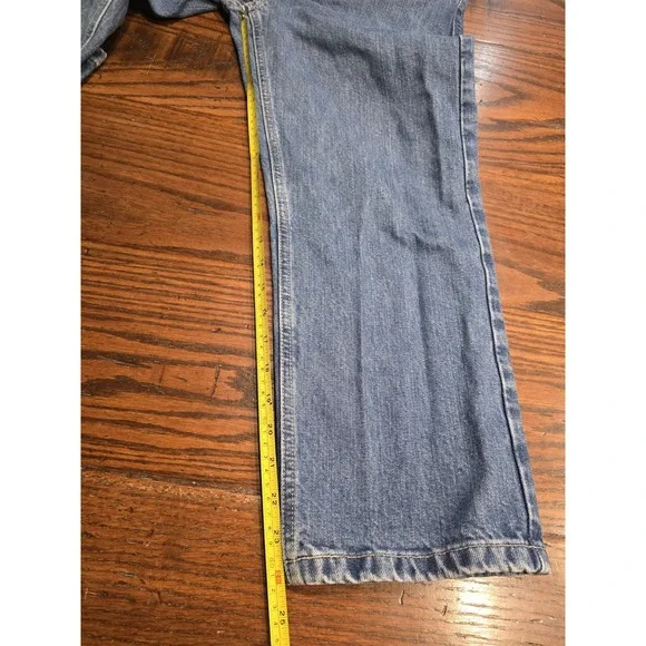 VTG Y2K Women's Tommy Hilfiger Straight Blue Jeans Size 4 EUC - Picture 11 of 11